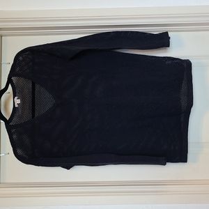 Navy blue GAP mesh sweater